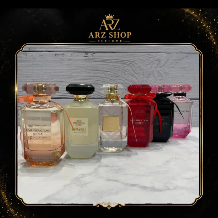 عطر زنانه کالکشن Rose Seduction Secret برند Fragrance World