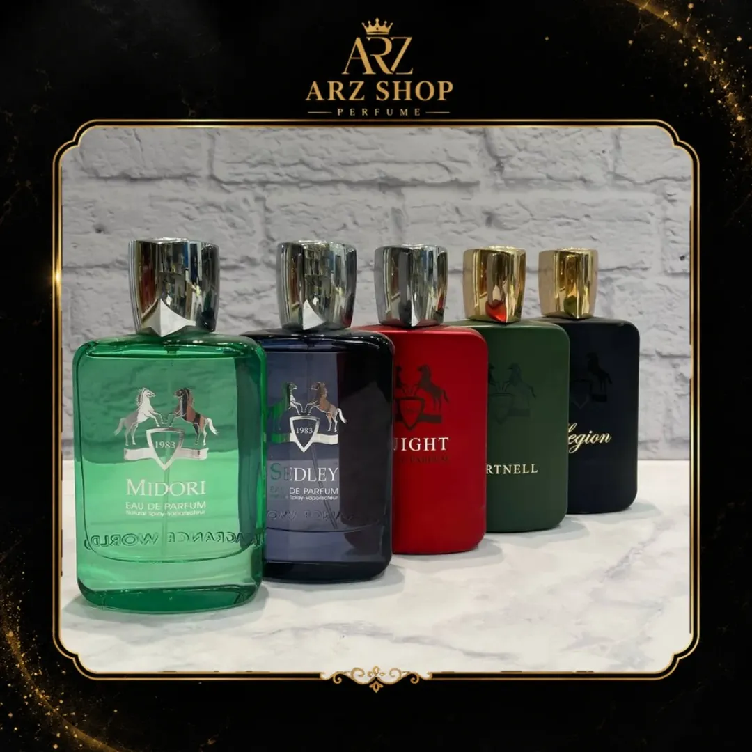 ادکلن مارلی فرگرنس ورلد (Fragrance World) مدل‌های Midori, Sedley, Knight, Hartnell, Legion